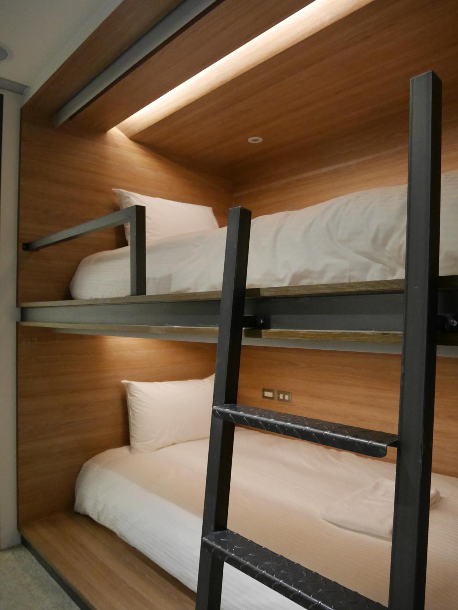 Bouti City Capsule Inn Taipé Quarto foto